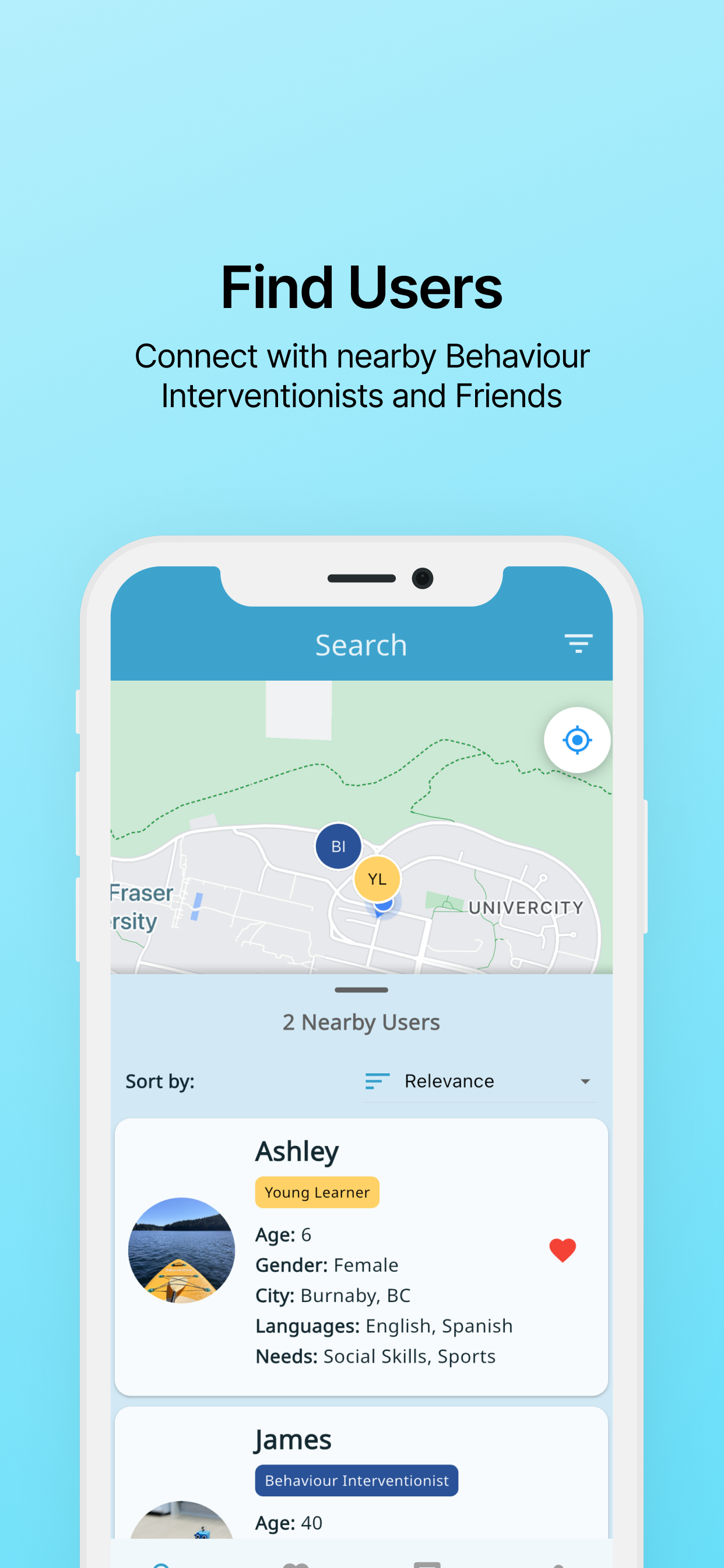 Discover and Connect Locally